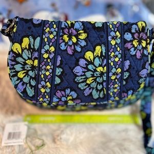 Vera Bradley Saddle Up bag in Indigo Pop